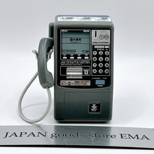 Mini téléphone public miniature NTT Gachapon capsule jouet Japon rare