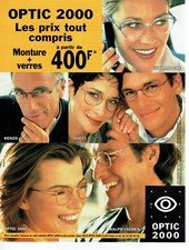 Advertising 089 1998 Opticians Optic 2000 Eyeglass Frames