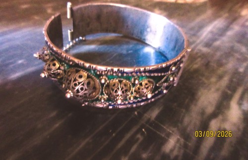 Bracelet berbere argent - en,