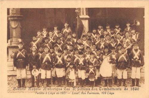 Cpa belgique liege sté royale - belgique,