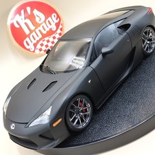 AUTOart 1/18 Lexus LFA Matt Black Diecast 78832 Signature SCRATCH