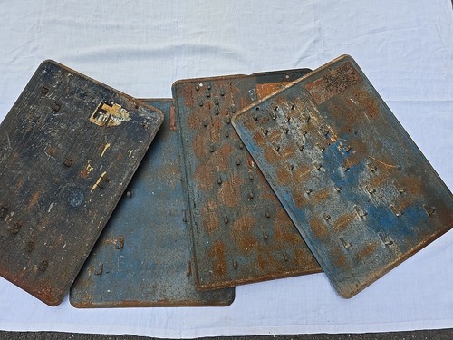 Lot ancien presentoir - , clef