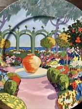 Grande assiette en porcelaine