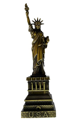 Métal statue liberté - de, la
