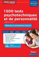 1500 tests psychotechniques et