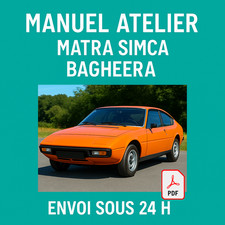 Manuel Atelier Matra Simca