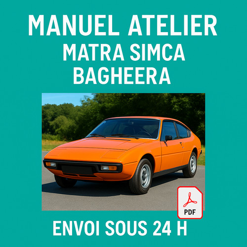 Manuel atelier matra simca - manuel,