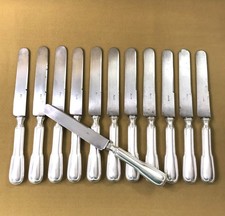 12 large table knives SFAM model FILET CHINON covered 25.5 cm household