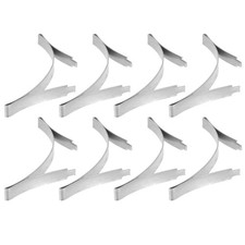 Lot de 8 limiteurs de rail de