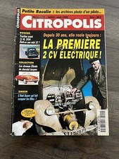 CITROPOLIS N° 10 / 2 CV ELECTRIQUE LENOIR - AMI SUPER LOTUS - TRACTION 11 BL