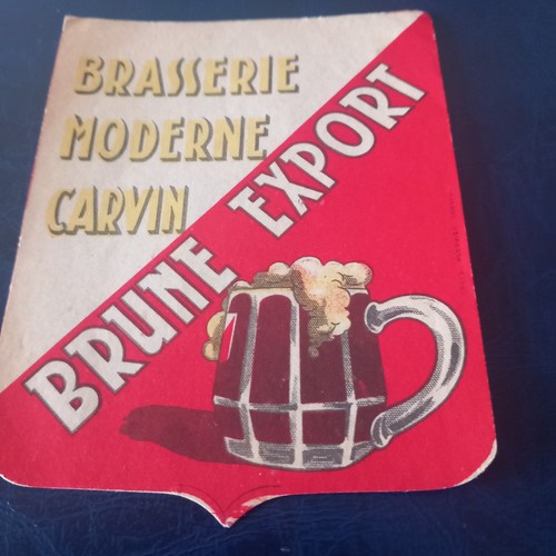 Ancienne étiquette bière