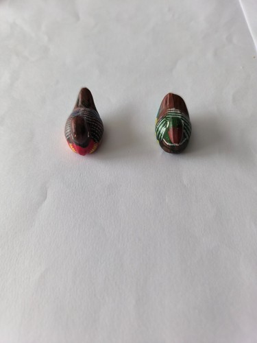 Figurines canard bois - en, bois.