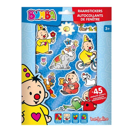Bumba window stickers - window, (video