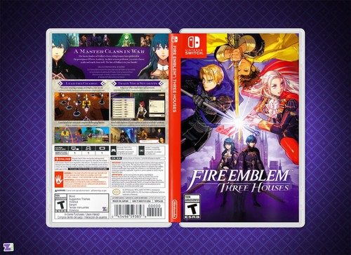 Fire emblem three houses cover - emblem,
