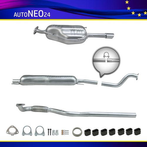 Kit échappement opel - kit,