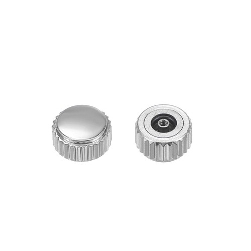 2pcs 6mm montre couronne court - 2pcs,