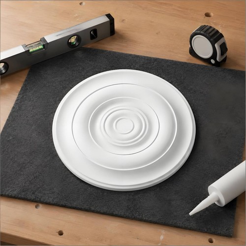 Rosace plafond léger - rosace,