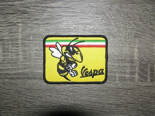 Vespa scooter yellow - yellow, bee