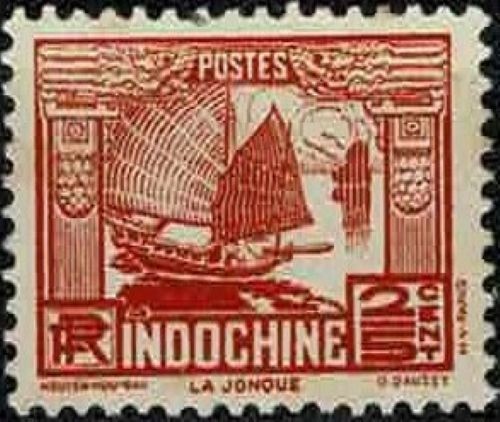 Indochine 1931 jonque yt - indochine,
