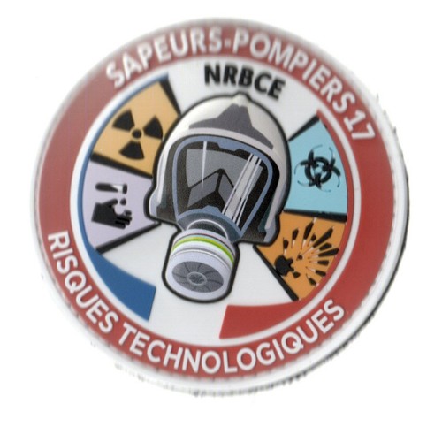 Ecussons pompiers nrbc sdis - ecussons,