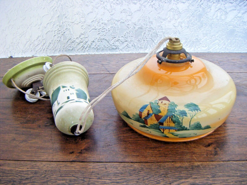 Suspension lustre ancien - suspension,