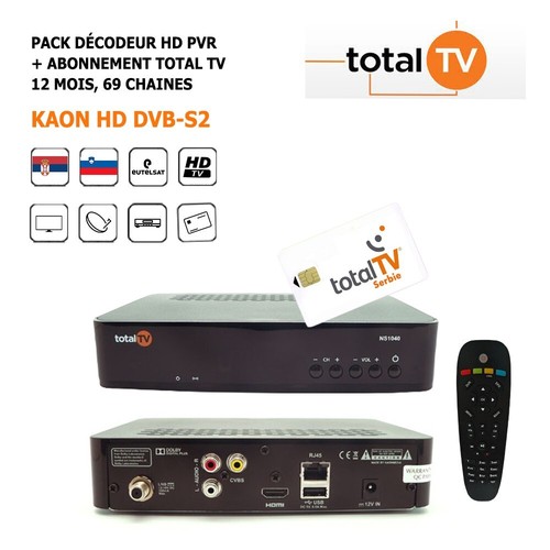 Pack décodeur satellite - pack,