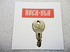 Rock-Ola F-486 Jukebox Cabinet Key, Genuine, Used, Old Stock, Fits 1484 Thru 434