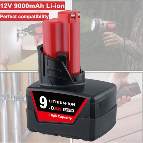 Pour milwaukee m12b6 0ah - m12b6, 9,0ah