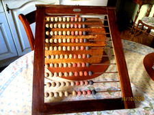 BOULIER ANCIEN D'ECOLE AVEC