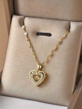 Collier chaîne femme coeur