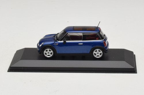 Mini cooper coupe bleu - cooper,