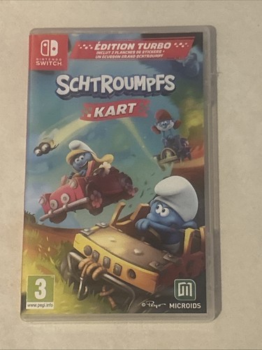 Les schtroumpfs kart - les,