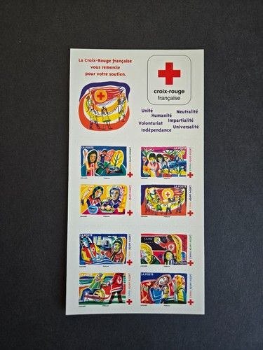 Carnet croix rouge neuf - croix-rouge, 2017
