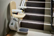 Option kit rail d'extension de 2.25m pour monte escalier droit modèle Synergy