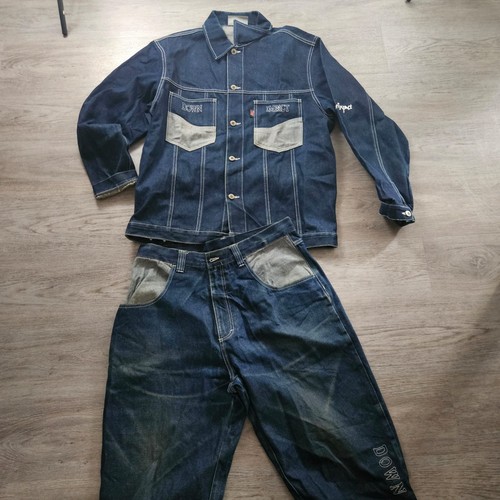 Down impact veste jean - ,