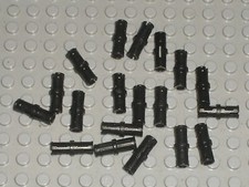 20 x LEGO TECHNIC black pin ref 2780 / set 8258 8285 8421 8053 8070 8458 8461...