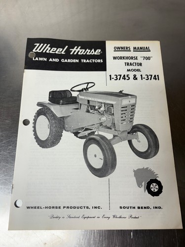 Original wheel horse - wheel,