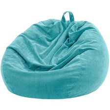 Large 3 ft Turquoise Bean Bag