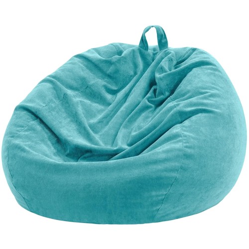 Large turquoise bean bag - ft,