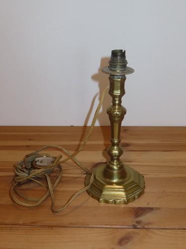 Bougeoir ancien bronze - bougeoir,