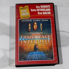 VHS SECAM K7 1996 L'expérience interdite - Julia Roberts, Kiefer Sutherland