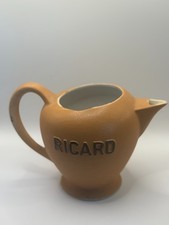 Vintage Ricard French Ceramic Water Jug Pitcher Ateliers de Ceramique 