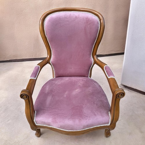 Fauteuils louis rose et - louis, xv