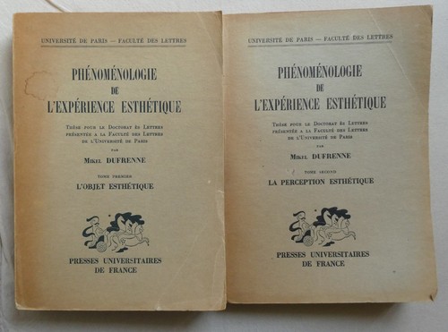 Dufrenne mikel - dufrenne,