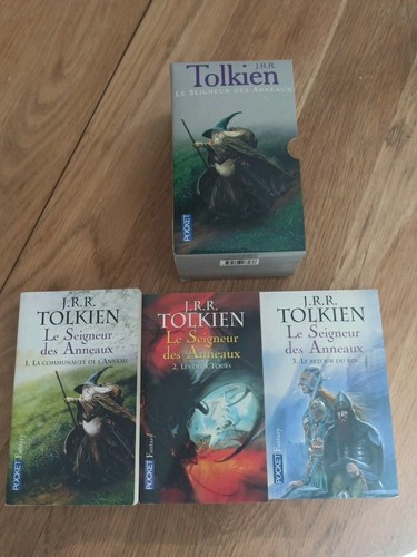 Livres trilogie seigneur des