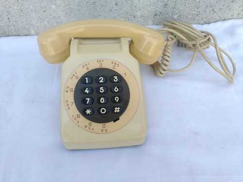 Ancien telephone touches - telephone, a