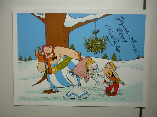 Uderzo asterix carte - asterix,