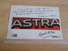 Autocollant OPEL ASTRA