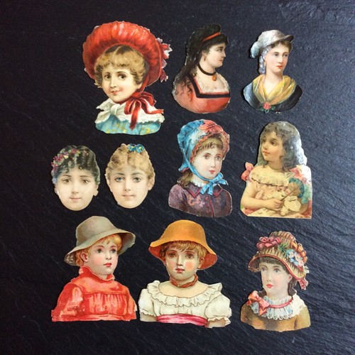 Anciens chromos lot - chromos, 10