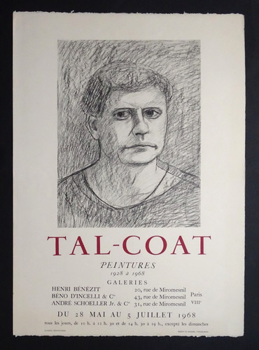 Tal coat peintures affiche - tal-coat,